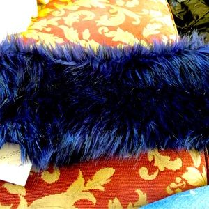 Faux fur collar new